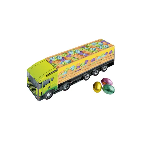 Medium Truck with Easter chocolate Medium Truck with Easter chocolate