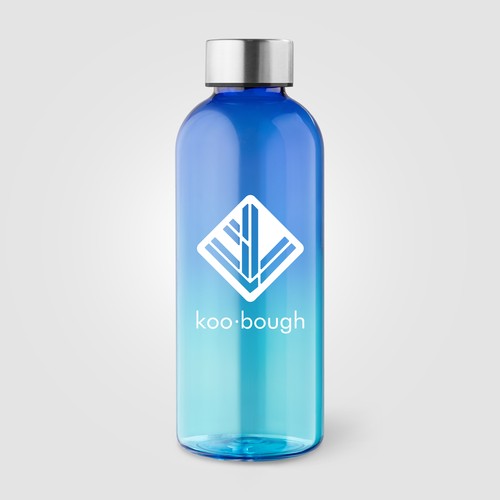Gourde Skye, rPET, bouchon twist ombré - 500 ml