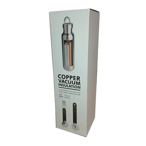 TERMO 600 ML CON AISLAMIENTO DE COBRE Y ACERO TERMO 600 ML CON AISLAMIENTO DE COBRE Y ACERO