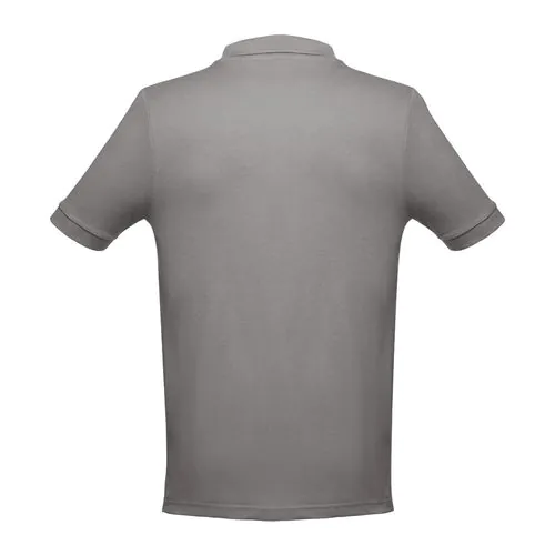 THC ADAM. Polo da uomo in cotone a maniche corte