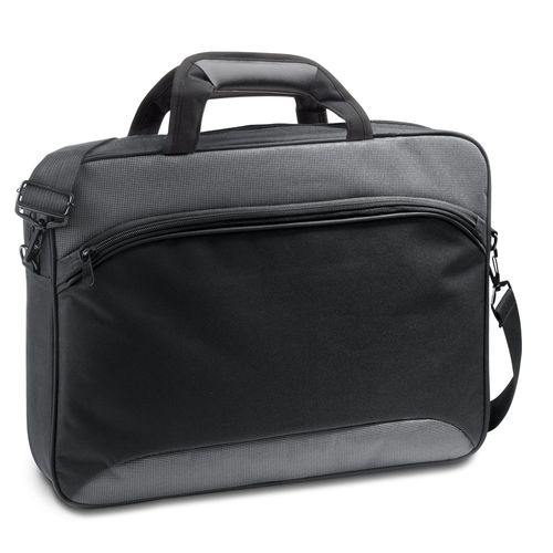 SANTANA. 15'6" Laptop briefcase in 2 Tone 600D and 300D
