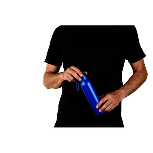 RIO. Bouteille / Gourde en aluminium recyclé (100 % rAL) avec bouchon en PP 660 ml