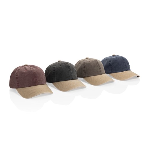 BEAU AWARE™ Two-Tone 6-Panel-Cap aus washed Cotton-Twill BEAU AWARE™ Two-Tone 6-Panel-Cap aus washed Cotton-Twill