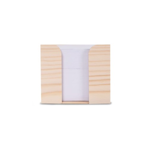 Cube Box Wood, recycled 10x10x8.5cm