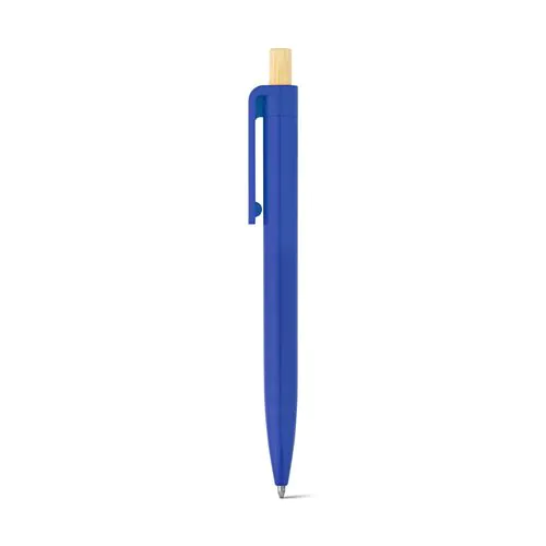 ZARA. Recycled ABS (100% rABS) ballpoint pen with bamboo button ZARA. Recycled ABS (100% rABS) ballpoint pen with bamboo button