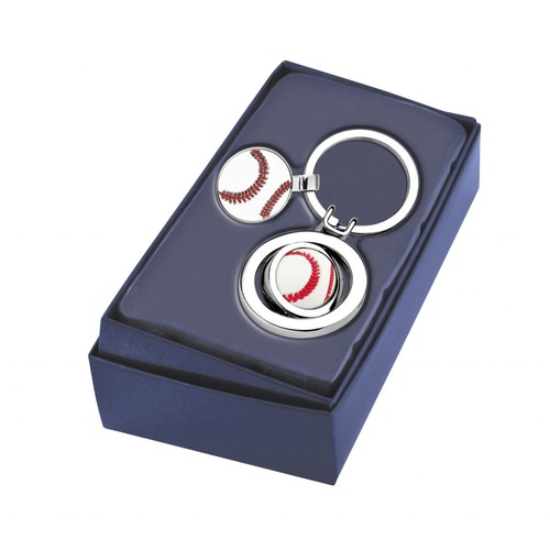 KEY CHAIN BASEBALL WITH COIN KEY CHAIN BASEBALL WITH COIN