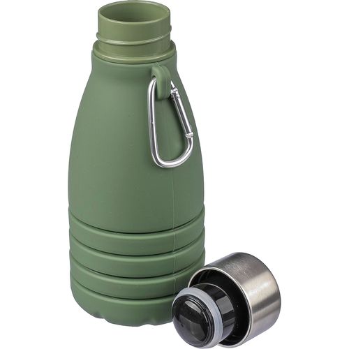 Gourde pliable de 550 ml en silicone Erin