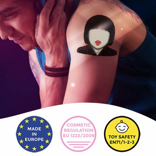 Custom temporary Tattoos - Sticker tattoos for Kids