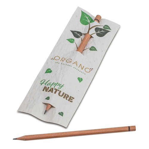 Crayon dans une carte en papier de semence - Laitue 4/4-c