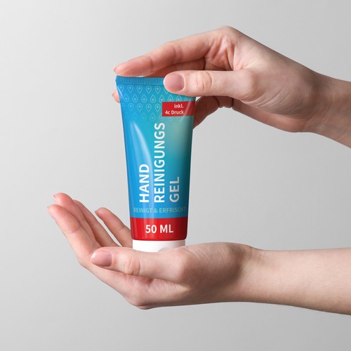 Gel detergente mani, 50 ml tubo