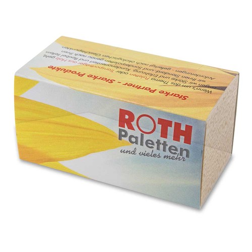 Pflanz-Holz 2er Set mit Samen - Kräutermischung