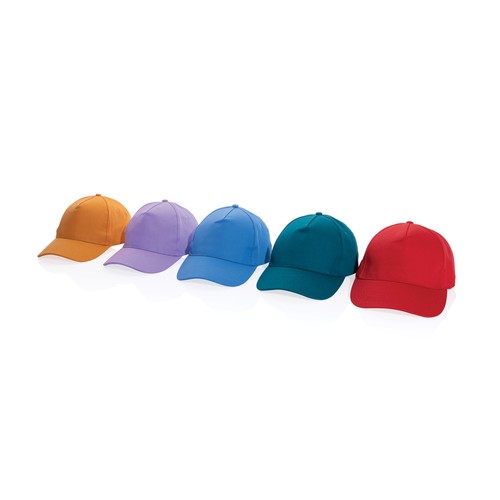 Cappellino Impact 5 panneli 280gr con tracer AWARE™ Cappellino Impact 5 panneli 280gr con tracer AWARE™