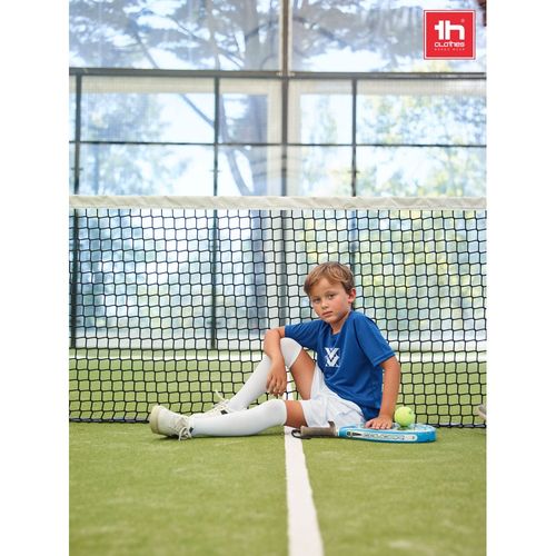 THC RUN KIDS WH. Chaussette de sport mi-mollet pour enfants
