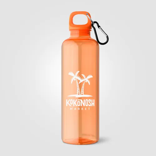 Doli rPET Carabiner Clip Screw-Top Bike Bottle – 740 ml
