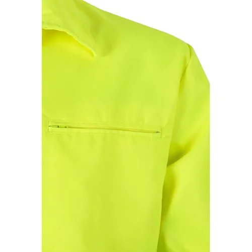 VL NEPTUNE. Two-tone twill jacket (210g/m²) in polyester (80%) and cotton (20%) VL NEPTUNE. Two-tone twill jacket (210g/m²) in polyester (80%) and cotton (20%)