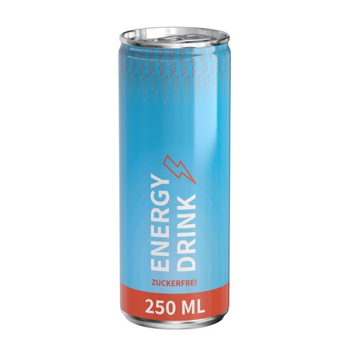 Energy Drink - sans sucre, 250 ml, Fullbody (brillant)