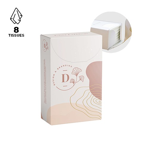 Mini box of paper tissues