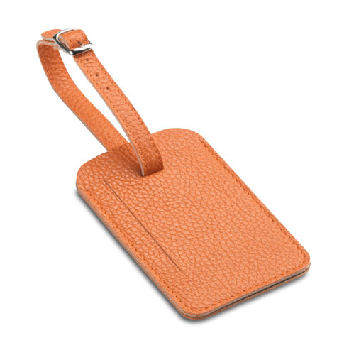 Cartellino Valigia - vera pelle