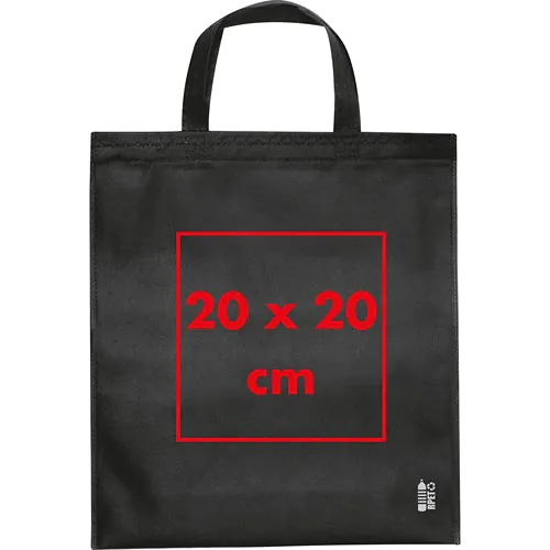 Shopping bag made of recycled non-woven Shopping bag made of recycled non-woven