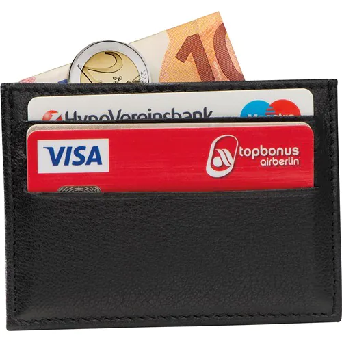 Leather RFID credit card case Leather RFID credit card case