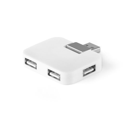 JANNES. HUB mit 4 USB-A-Anschlüssen aus ABS