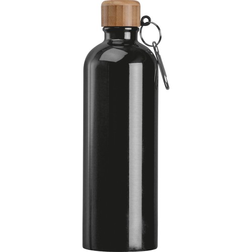 Gourde en acier inoxydable avec mousqueton, 750ml Gourde en acier inoxydable avec mousqueton, 750ml