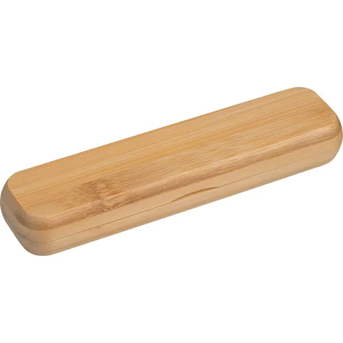 Bamboo pen with twist in bamboo case Bamboo pen with twist in bamboo case