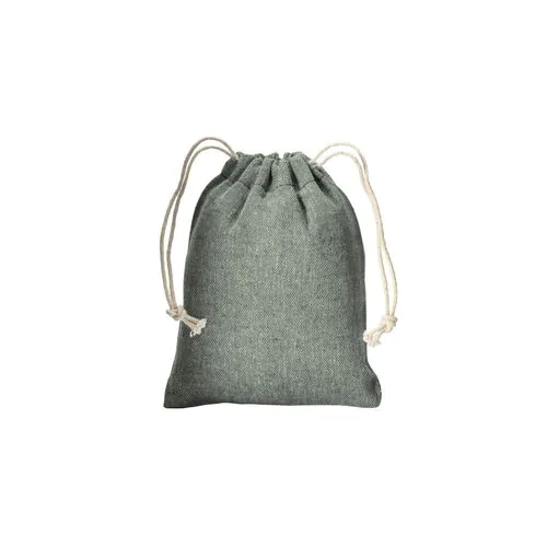 Pochon cadeau en coton recyclé 150 g/m2, 10 x 14 cm Pochon cadeau en coton recyclé 150 g/m2, 10 x 14 cm