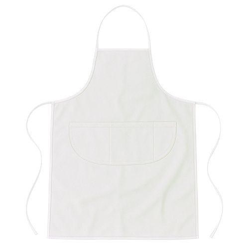 Grembiule lungo Made in Italy in cotone e poliestere da 200 g/m2