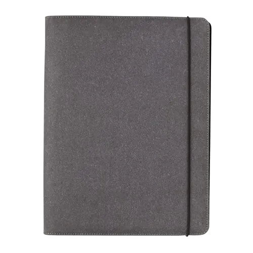 Gerecycled lederen portfolio A4