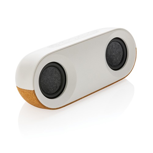 Altavoz Oregon RCS de plástico reciclado y corcho 10W Altavoz Oregon RCS de plástico reciclado y corcho 10W