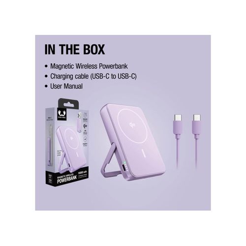 Fresh 'n Rebel Wireless Powerbank 10000mAh Compatible with MagSafe