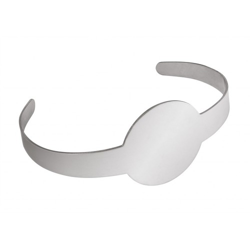 BRACELET ACIER AVEC CERCLE BRACELET ACIER AVEC CERCLE