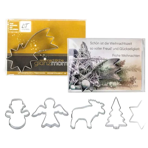 Baking-shape in a box - winter - christmas tree Baking-shape in a box - winter - christmas tree