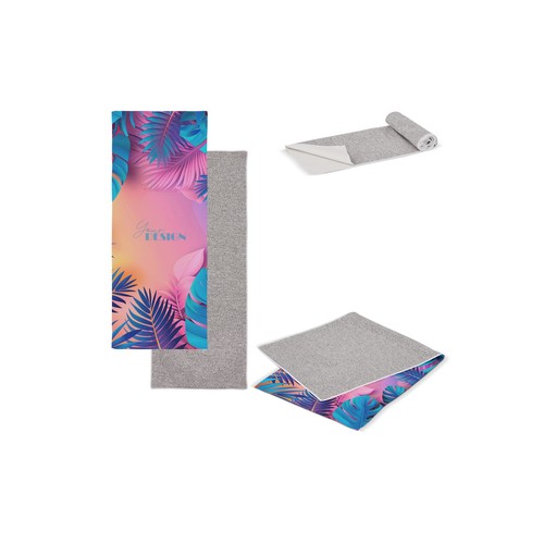 Asciugamano ad asciugatura rapida R-PET 30 x 80 cm sublimazione