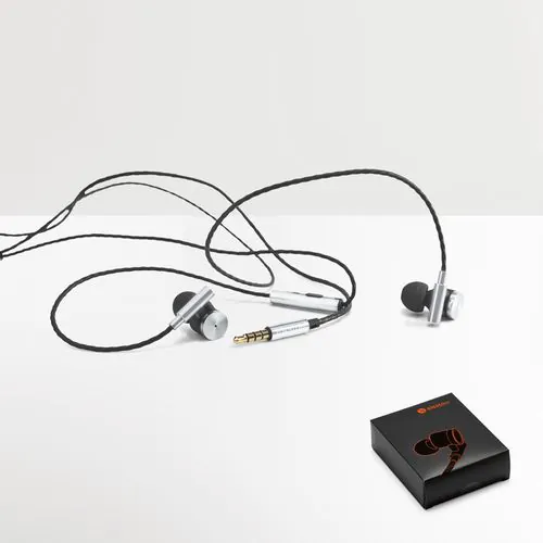 VIBRATION. Ecouteurs avec micro en metal et ABS VIBRATION. Ecouteurs avec micro en metal et ABS