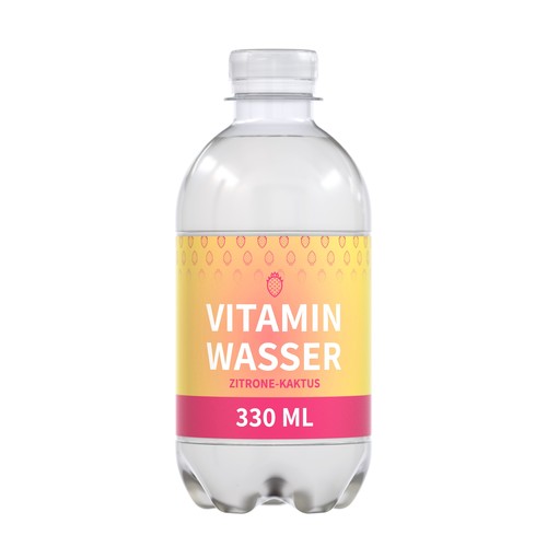 Vitamin Water Lemon-Cactus, 330 ml - GER