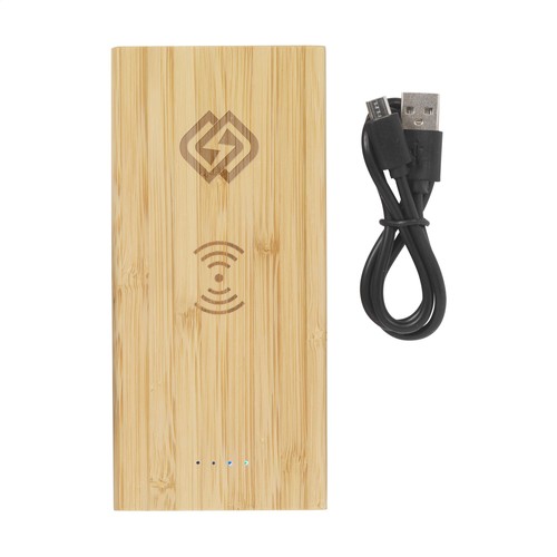 Bamboo 8000 Wireless Powerbank kabelloses Ladegerät Bamboo 8000 Wireless Powerbank kabelloses Ladegerät