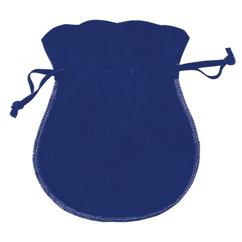 SACK AMPHORA-SHAPED DOUBLE VELVET BLUE SACK AMPHORA-SHAPED DOUBLE VELVET BLUE