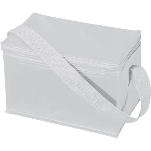 Nevera portátil para 6 latas.