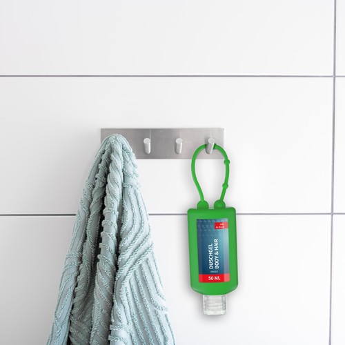 Shower Gel Ginger-Lime, 50 ml Bumper (green), Body Label