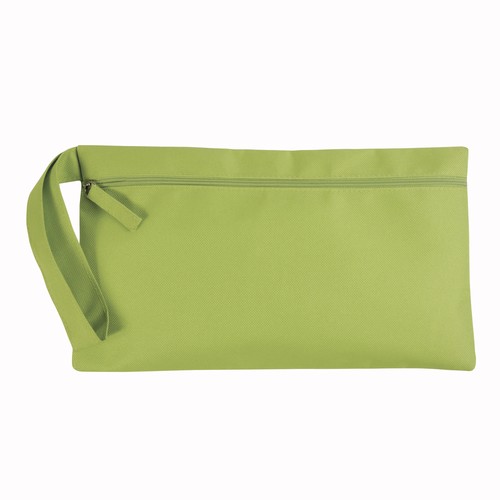 Polyester briefcase with zip closure and handle Polyester briefcase with zip closure and handle