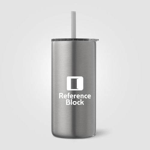 Borealis Recycled Stainless Steel Straw Tumbler - 475 ml Borealis Recycled Stainless Steel Straw Tumbler - 475 ml