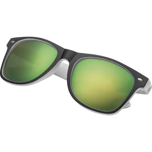 Bicoloured sunglasses with mirrored lenses Bicoloured sunglasses with mirrored lenses