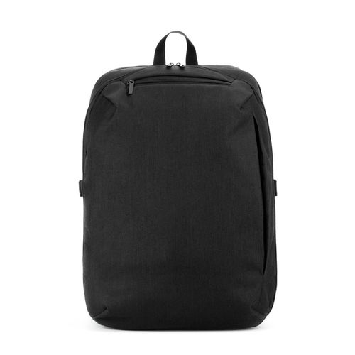 UDINE. Reisrugzak met openen compartiment van hoogwaardig 300D gerecycled polyester, 16 inch