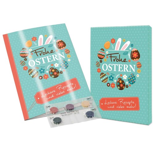 Recipe Book Set - Easter - Egg paint set - without printing Recipe Book Set - Easter - Egg paint set - without printing