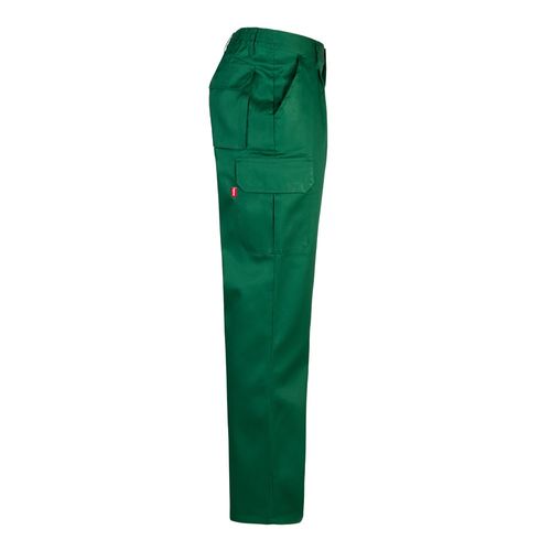 VL MABON. Pantalon sergé, multipoches (200g/m²), en coton (35%) et polyester (65%)