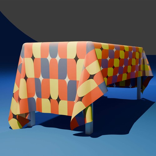 CUSTOMIZABLE TABLECLOTH 145X200 CM