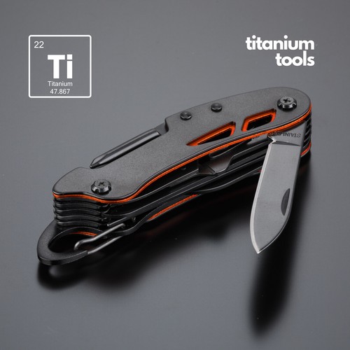 OPTIMA SET II: MULTITOOL, ZAKMES EN MEDIUM ZAKLAMP