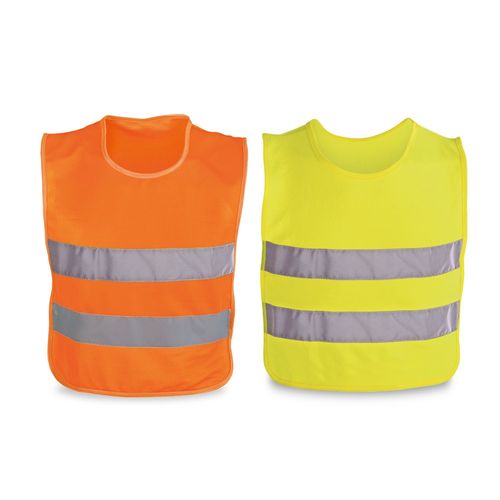 MIKE. 100% polyester reflective kids’ vests MIKE. 100% polyester reflective kids’ vests